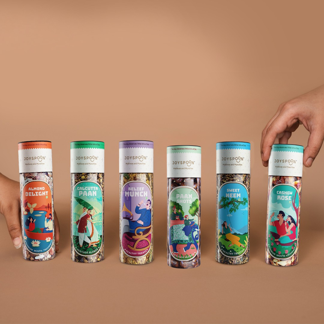 Combo Mukhwas of 6 Joy Spoon